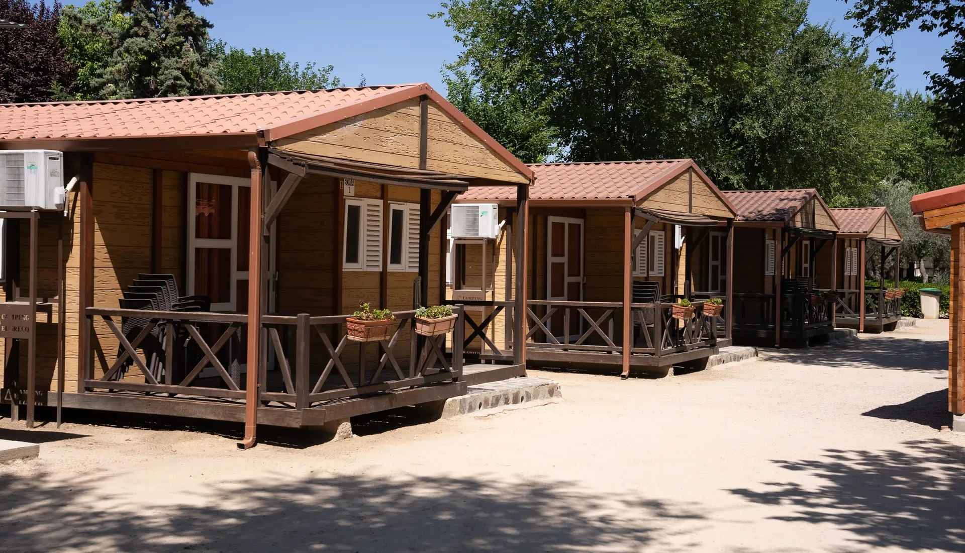 Bungalows en Camping El Greco